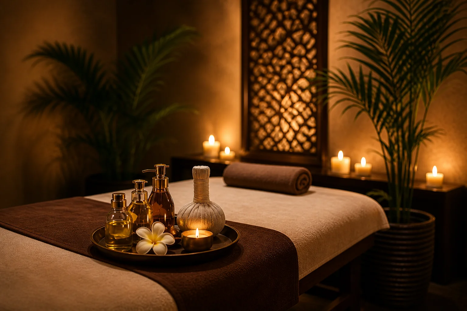 Luxury spa relaxation